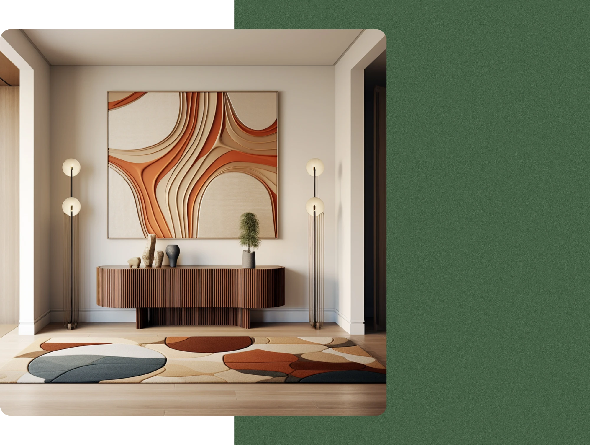 Interior design showcase